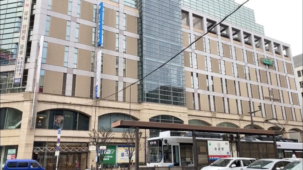 Kumamoto#11 Around the Fujisaki Shrine from Kamidori, Kumamoto in early winter