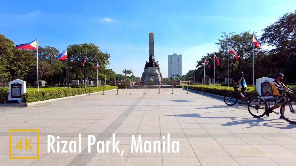 Rizal Park, Manila, Philippines【4K】