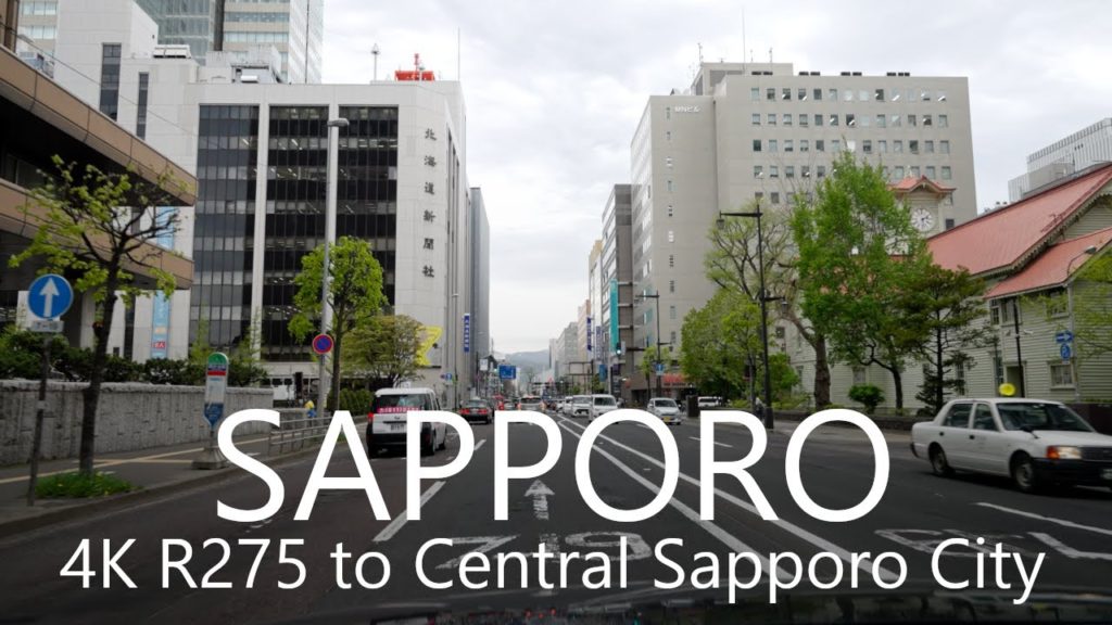 4K Sapporo Drive | R275 to Central Sapporo City