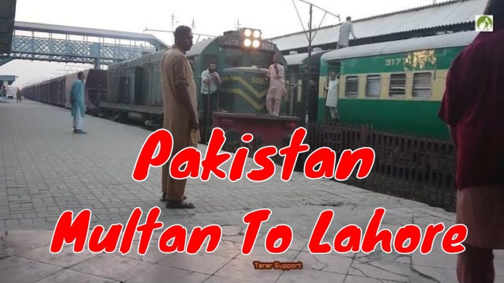 Traveling Pakistan By Train Multan To Lahore Railroad Journey