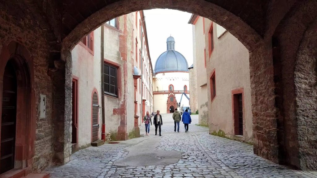 WÜRZBURG Marienberg Fortress Germany 2021 • Real Time Virtual Walking Tour 4K ASMR