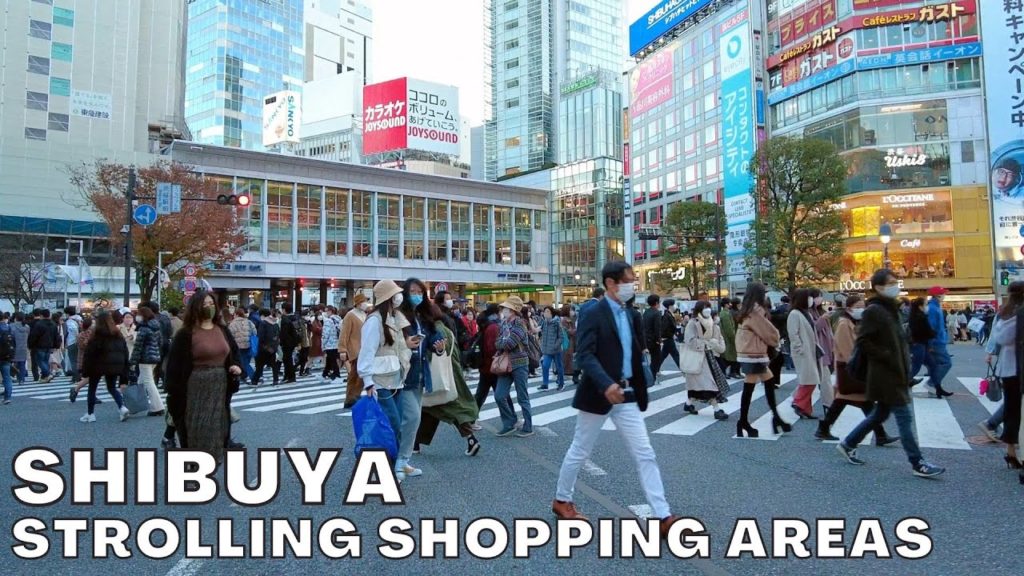 [4K60]Walking Tokyo | Shibuya in the afternoon | Look for Black Friday Sale🛍(November 27, 2021)