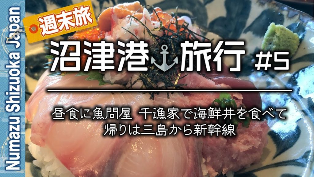 沼津港⚓️旅行'20 #5 魚問屋千漁家の海鮮丼と深海水族館