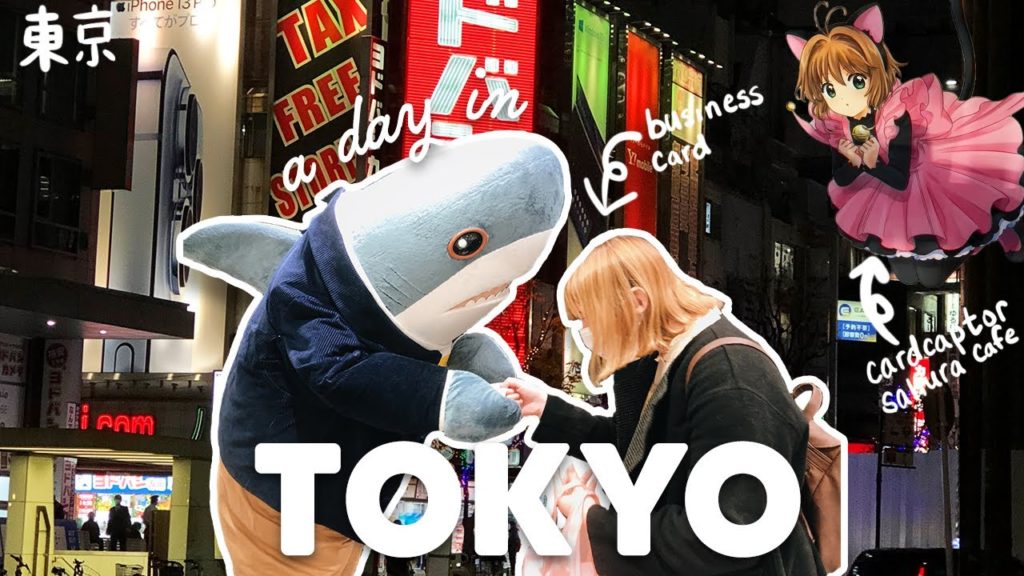 living in japan | shopping in tokyo (shibuya & shinjuku), anime cafe, stationery haul 🇯🇵