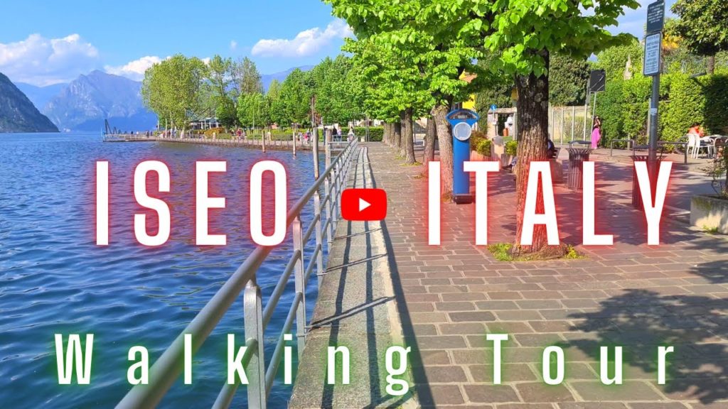 Iseo Lago D'Iseo Italy Walking Tour Part 2