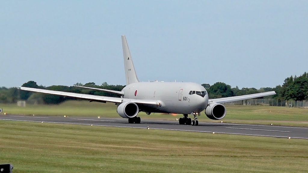 Boeing KC-767J 767-2FK/ER Japan Air Self Defense Force JASDF departure RIAT 2017 AirShow Boeing KC-767J 767-2FK/ER Japan Air Self Defense Force JASDF departure RIAT 2017 AirShow