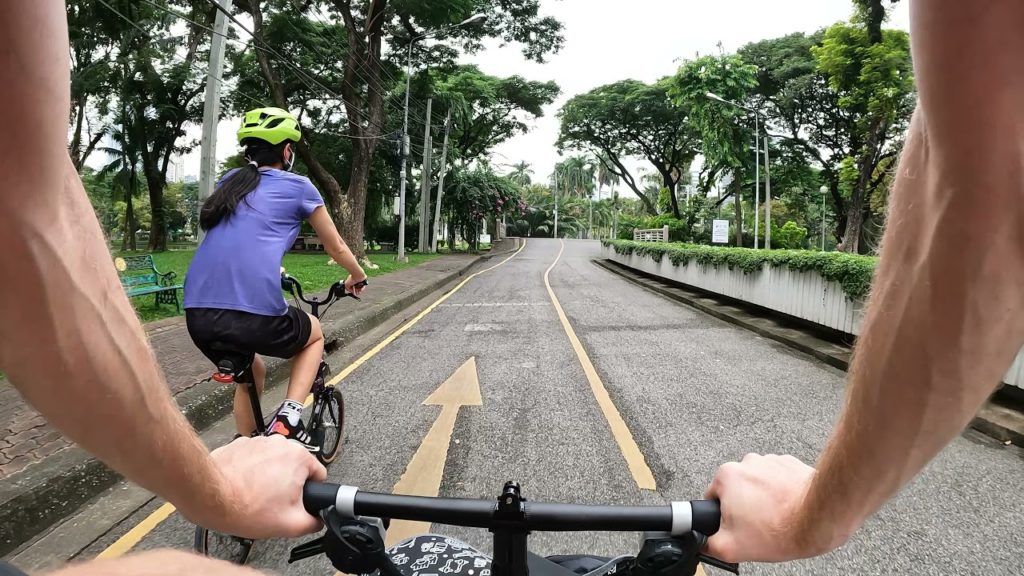 Is This Bangkok? Thailand Cycling Tour in Lumpini Park