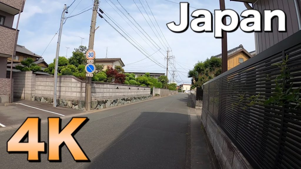 ﻿Countryside walking/slow tv style,virtual walk tour in Japan 4K POV/September 2020 SHIZUOKA
