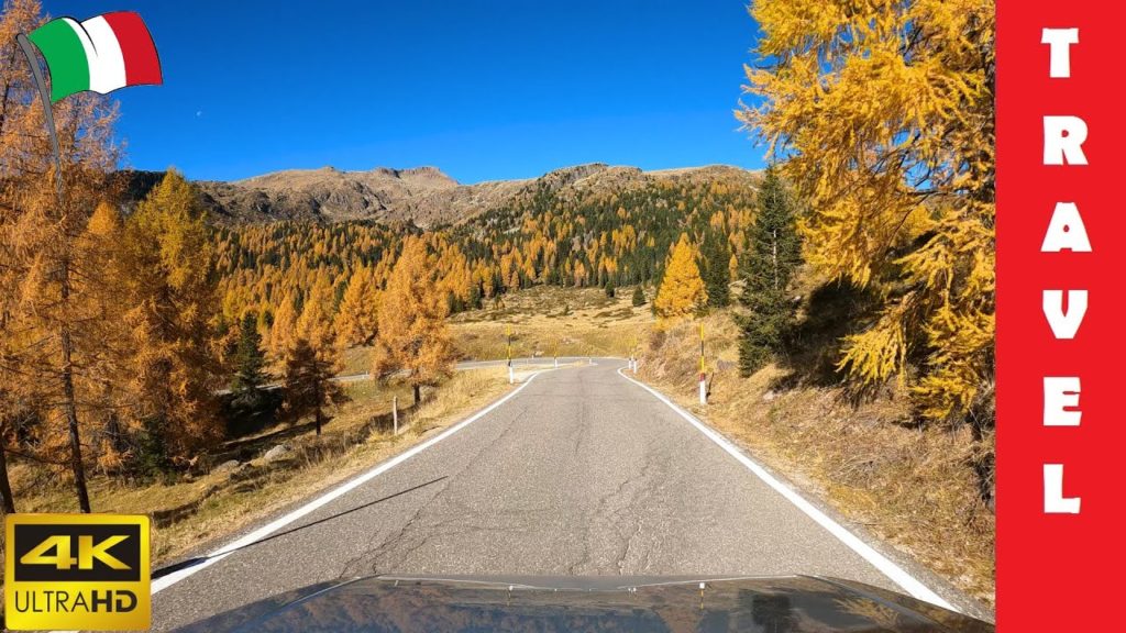Driving in Italy 15: Valles Pass | 4K 60fps