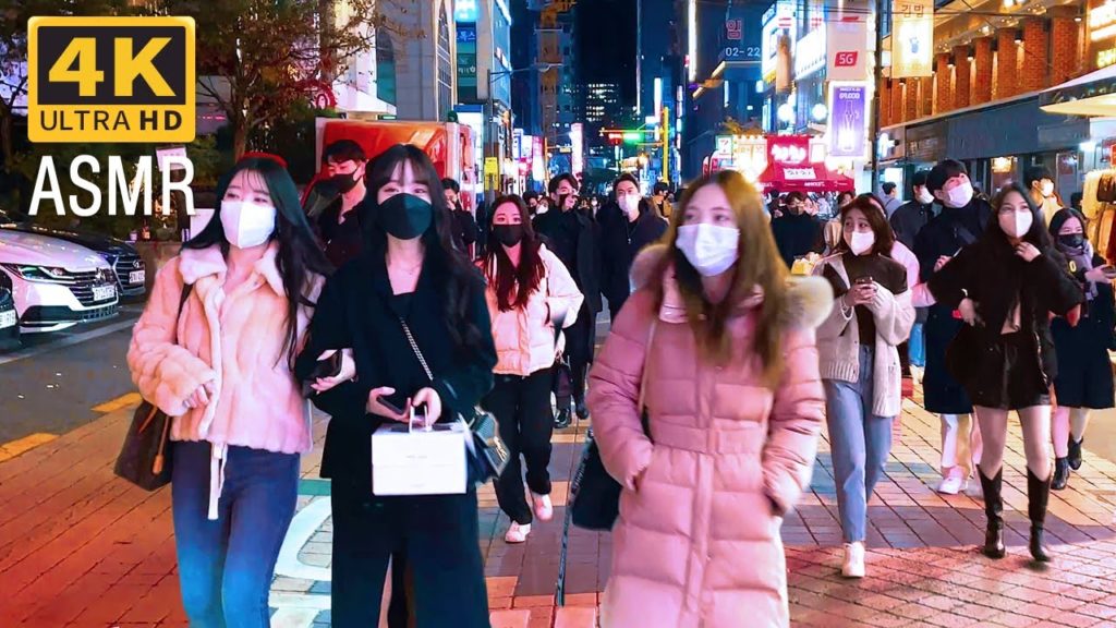 【Seoul Gangnam Station eat street walk】Gangnam street night after CSAT #4▶4K ASMR 수능끝난 번화가 강남역 클럽 모습 【Seoul Gangnam Station eat street walk】Gangnam street night after CSAT #4▶4K ASMR 수능끝난 번화가 강남역 클럽 모습