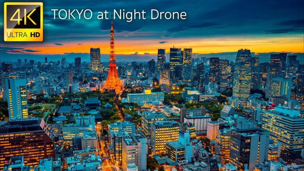 Tokyo, Japan in 4K Drone at Night | Explore Tokyo at Night with 4K Drone Film Tokyo, Japan in 4K Drone at Night | Explore Tokyo at Night with 4K Drone Film