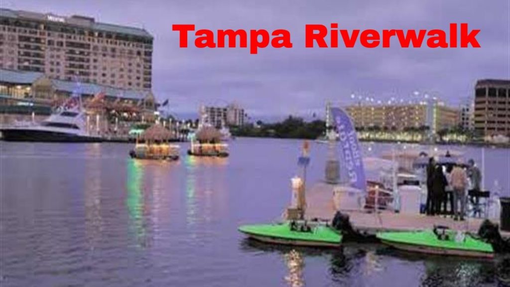 Tampa Riverwalk Saturday cold day Tampa Riverwalk Saturday cold day