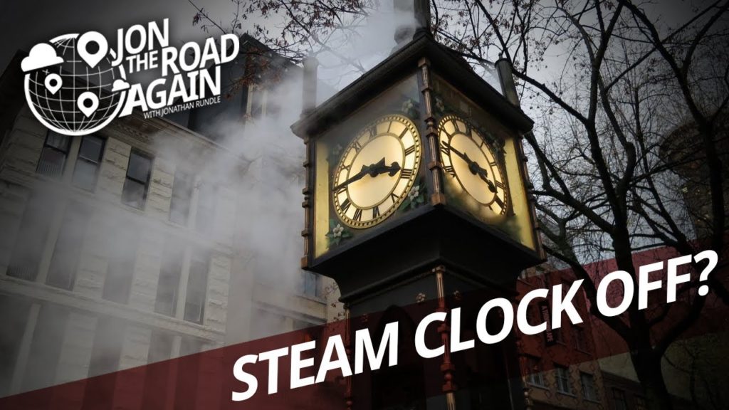 Gastown Steam Clock misses a few notes of the Westminster Chimes