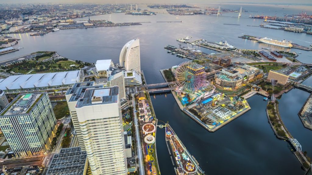 Yokohama Minato Mirai Drive | Japan Drive Videos Yokohama Minato Mirai Drive | Japan Drive Videos