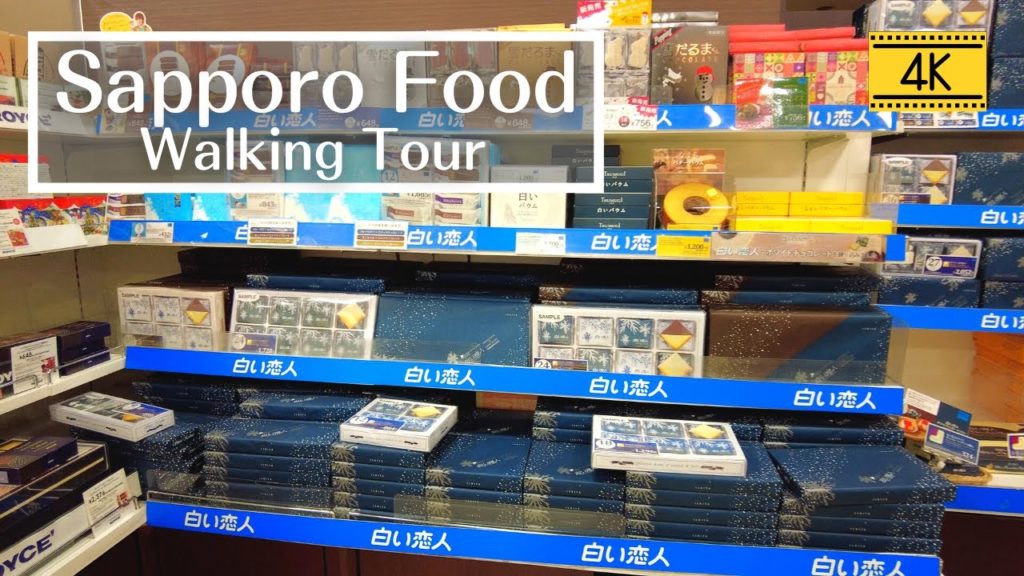 【SAPPORO WALK】JAPAN TRAVEL/FOOD TOUR || Winter in Hokkaido[4K]