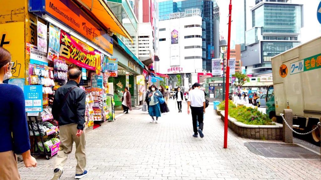 [4K] Japan Walk Tokyo :Shibuya 渋谷 (October,2020)