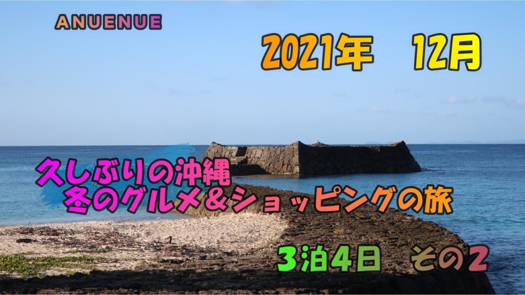 2021年12月 久しぶりの沖縄 冬のグルメ&ショッピングの旅 3泊4日 その2 2021年12月 久しぶりの沖縄 冬のグルメ&ショッピングの旅 3泊4日 その2