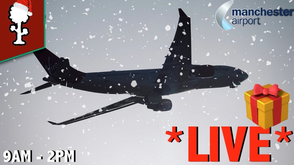 Live Planespotting at Manchester Airport (CHRISTMAS SPECIAL Stream 131.0) *Live* Planespotting at Manchester Airport (CHRISTMAS SPECIAL Stream 131.0)
