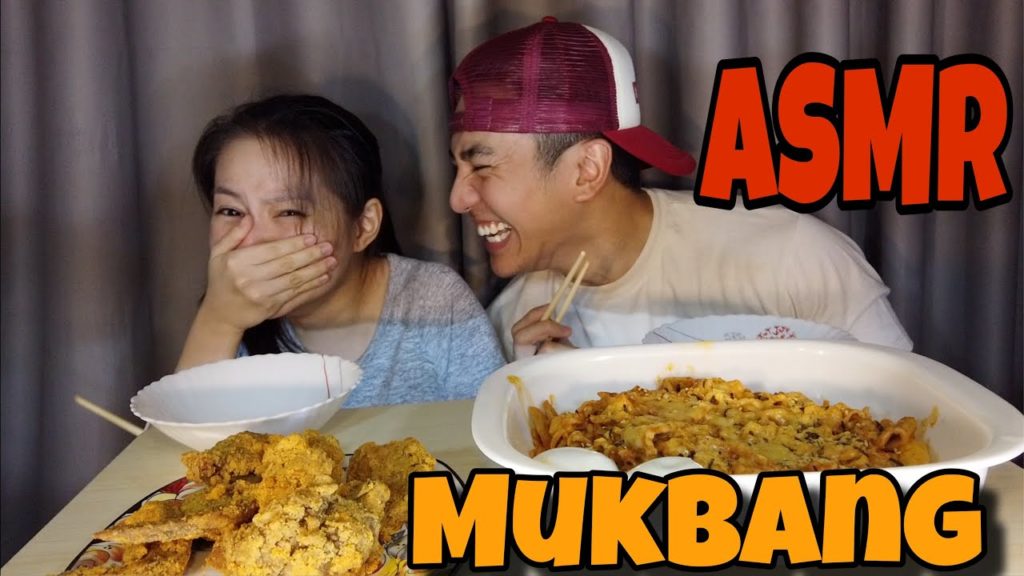 ASMR MUKBANG SPICY NOODLES| SALTED EGG CHICKEN MUKBANG ASMR MUKBANG SPICY NOODLES| SALTED EGG CHICKEN MUKBANG