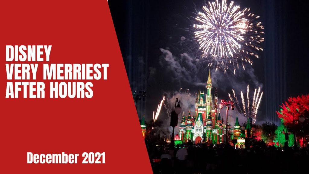 Disney's Very Merriest After Hour|Stage Show|Parade|Minnie's Wonderful Christmastime Fireworks Show