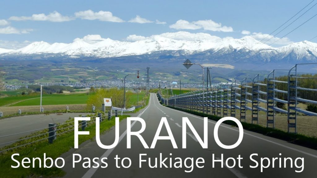 4K Furano Scenic Drive Senbo Pass to Fukiage Hot Spring, Kami Furano Hokkaido [Revised Ver.]