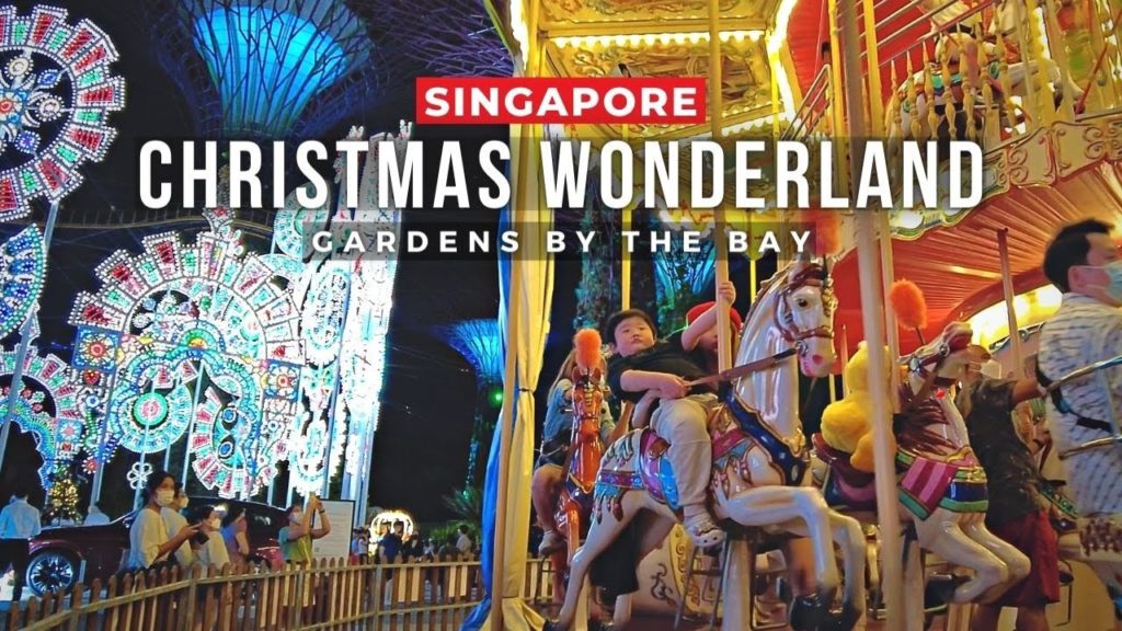 【4K】Singapore | Christmas Wonderland @ Gardens by the Bay | Dec 2021 (Full version)