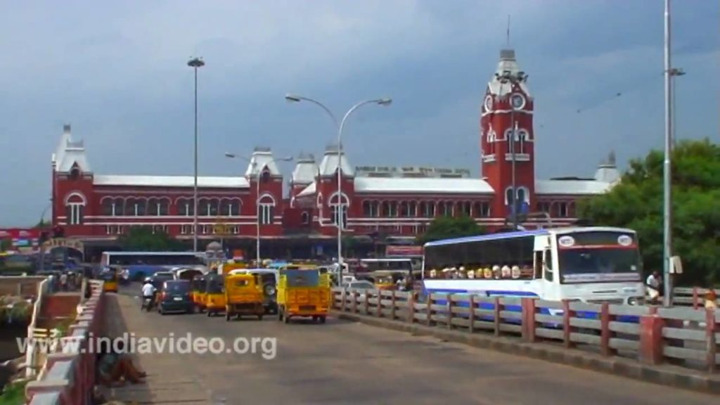 Central Railway Station  Chennai  Madras  Tamil Nadu
