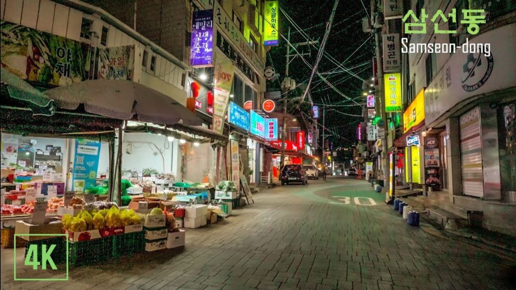 【4K HDR】 Korea Seoul Seongbuk-gu Night Walk 2021