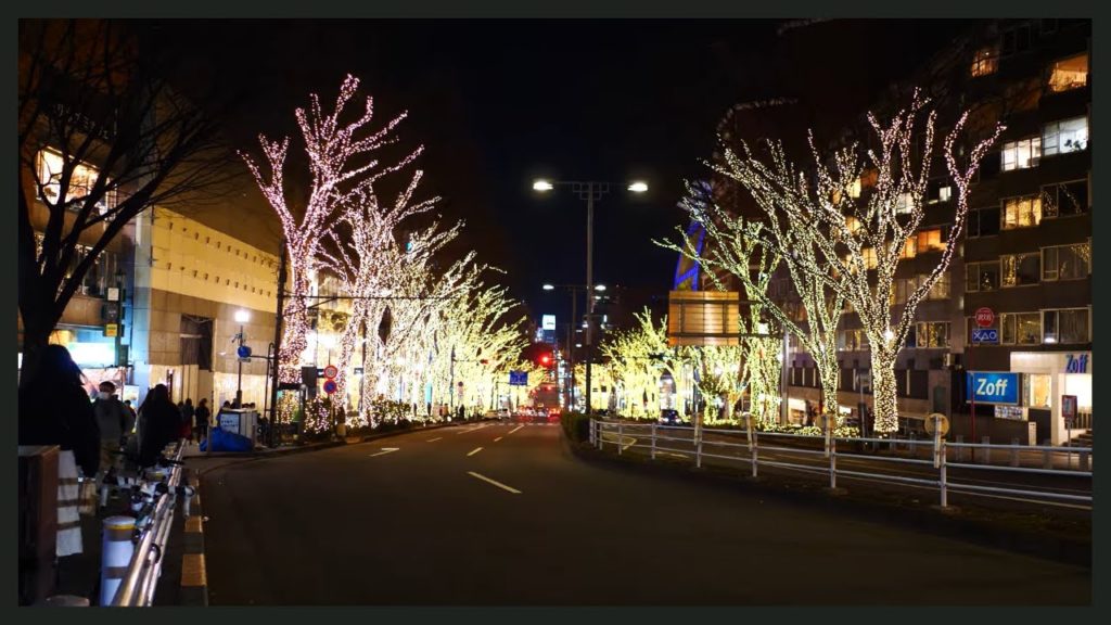 [4K ASMR] Christmas Eve In Harajuku, Tokyo - 2021