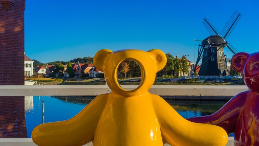 [Vlog] Taking a Walk in Japan - Huis Ten Bosch | Illumination✨ [sub]