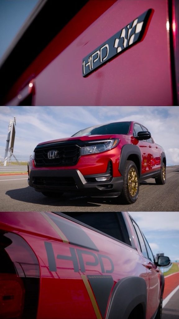 The Bulls check out the rugged new HPD-equipped Honda Ridgeline.

#PoweredByHond...