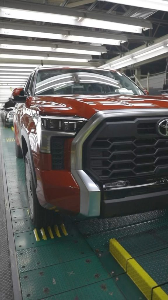 We asked team members who help build the all-new 2022 #Tundra in San Antonio wha...