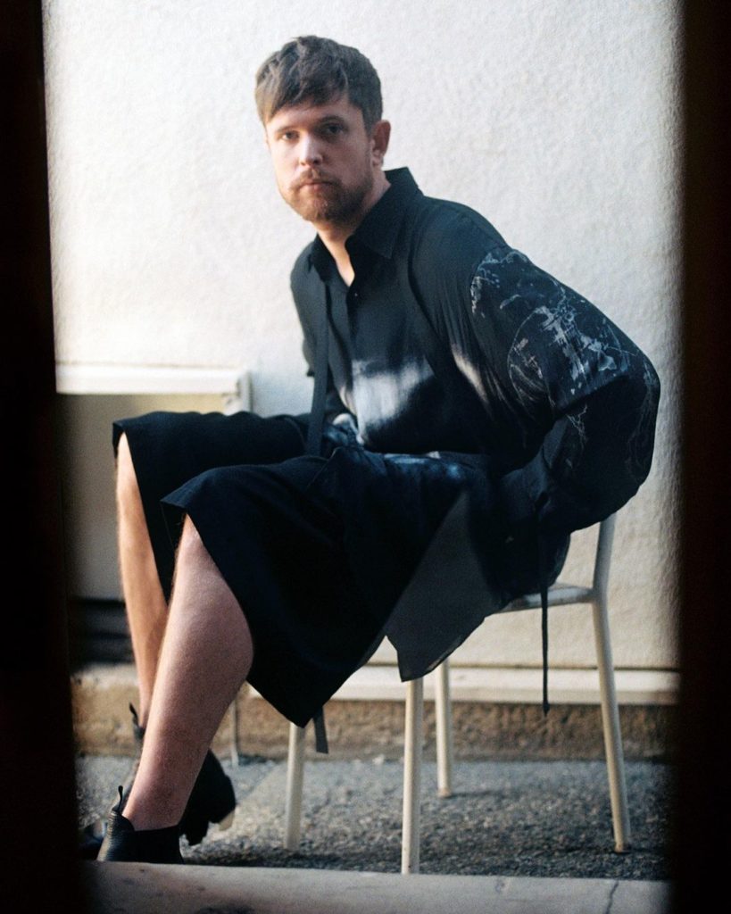 Yohji Yamamoto: @jamesblake wearing Yohji Yamamoto AW21 full look for the cover story of @teethm… @jamesblake wearing Yohji Yamamoto AW21 full look for the cover story of @teethm...