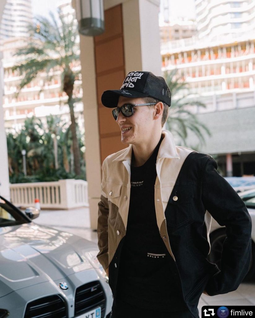 @fabioquartararo20 is in for a glamorous evening at the FIM Awards  #FIMawards ...