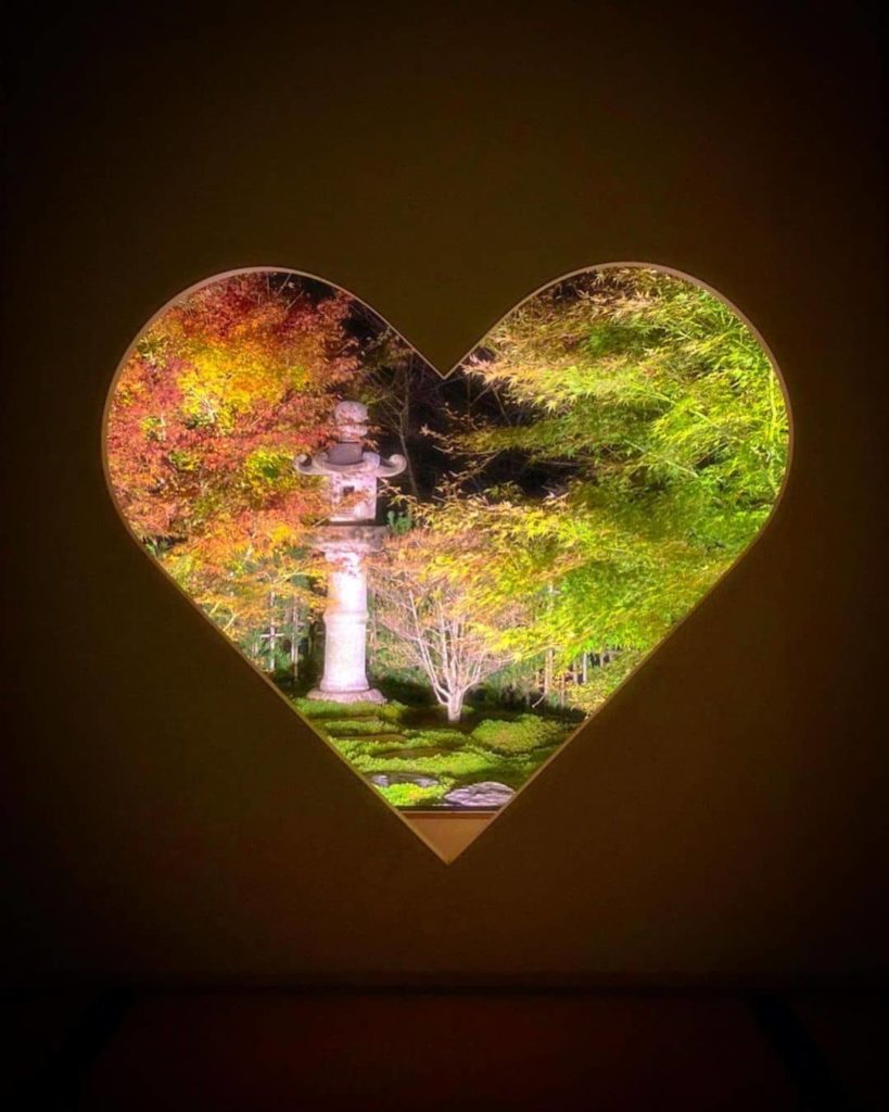 Japan Travel: Autumn at Kyoto’s Shojuin Temple looks extra lovely thanks to a heart-shaped win… Autumn at Kyoto's Shojuin Temple looks extra lovely thanks to a heart-shaped win...