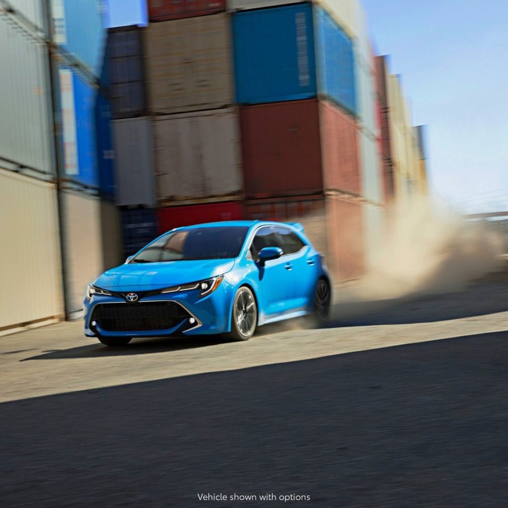 Blink and you'll miss it.  #Corolla Hatchback #LetsGoPlaces...