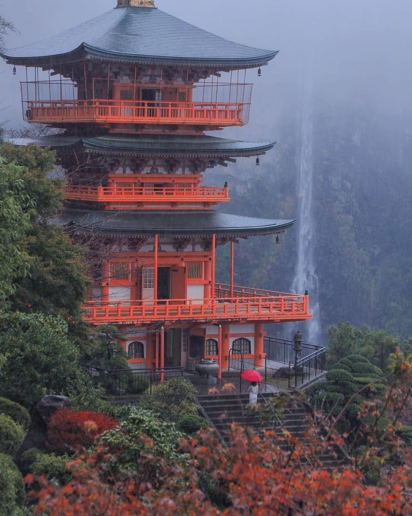 Nachi Falls in Wakayama holds the title of Japan's largest vertical drop waterfa...