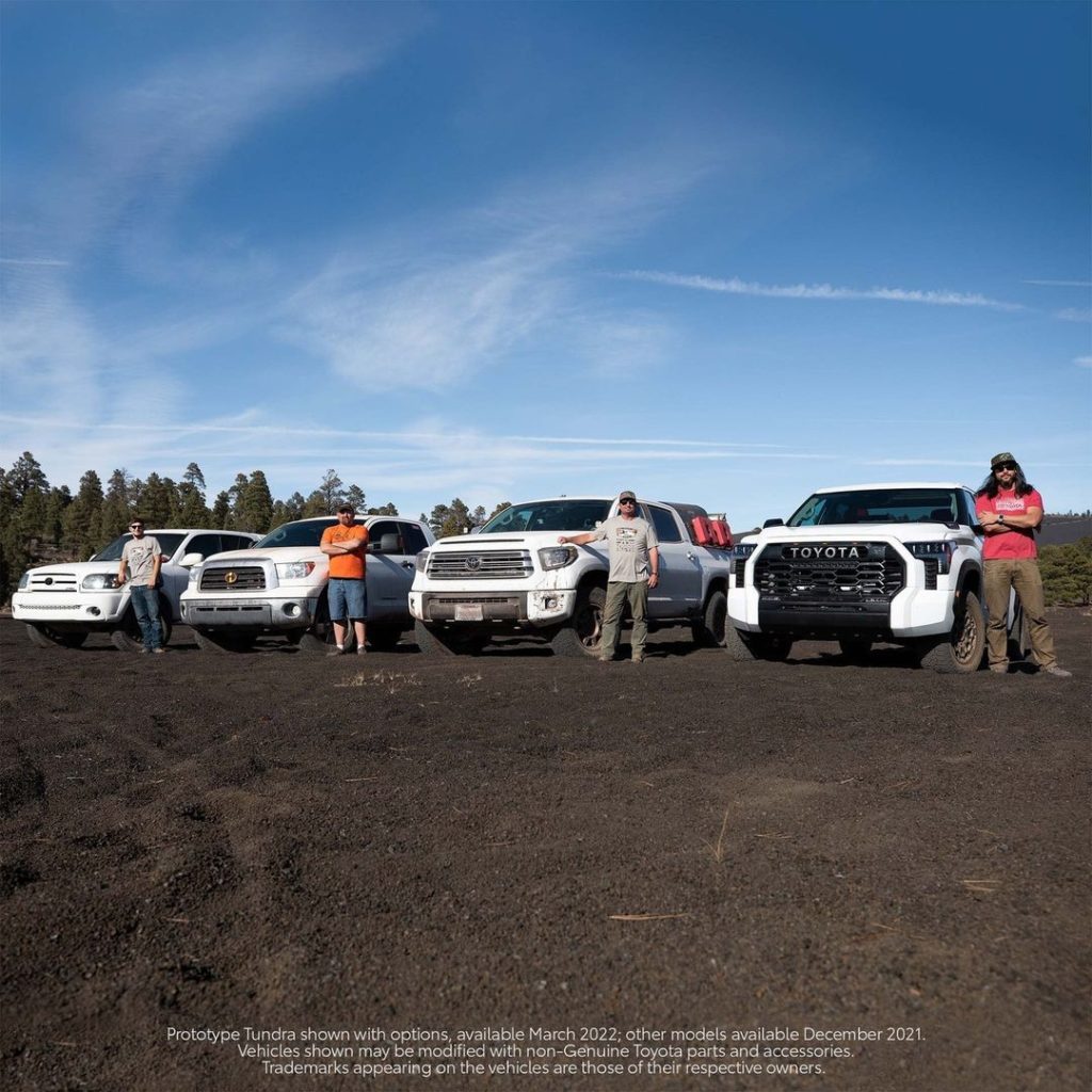 The holidays are meant for spending time with family. #Tundra #LetsGoPlaces...