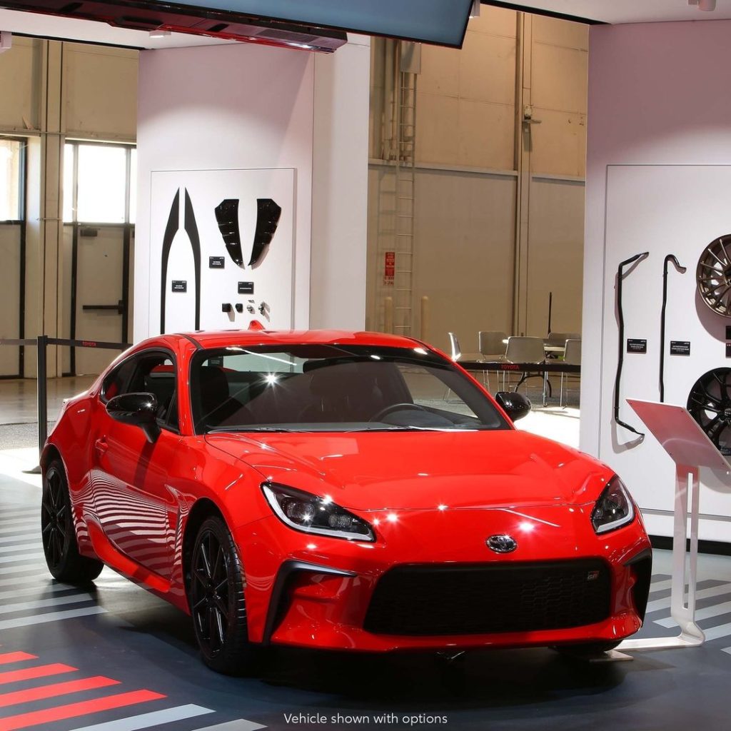 It's not easy being this GReat. #GR86 #SEMA2021 #LetsGoPlaces...