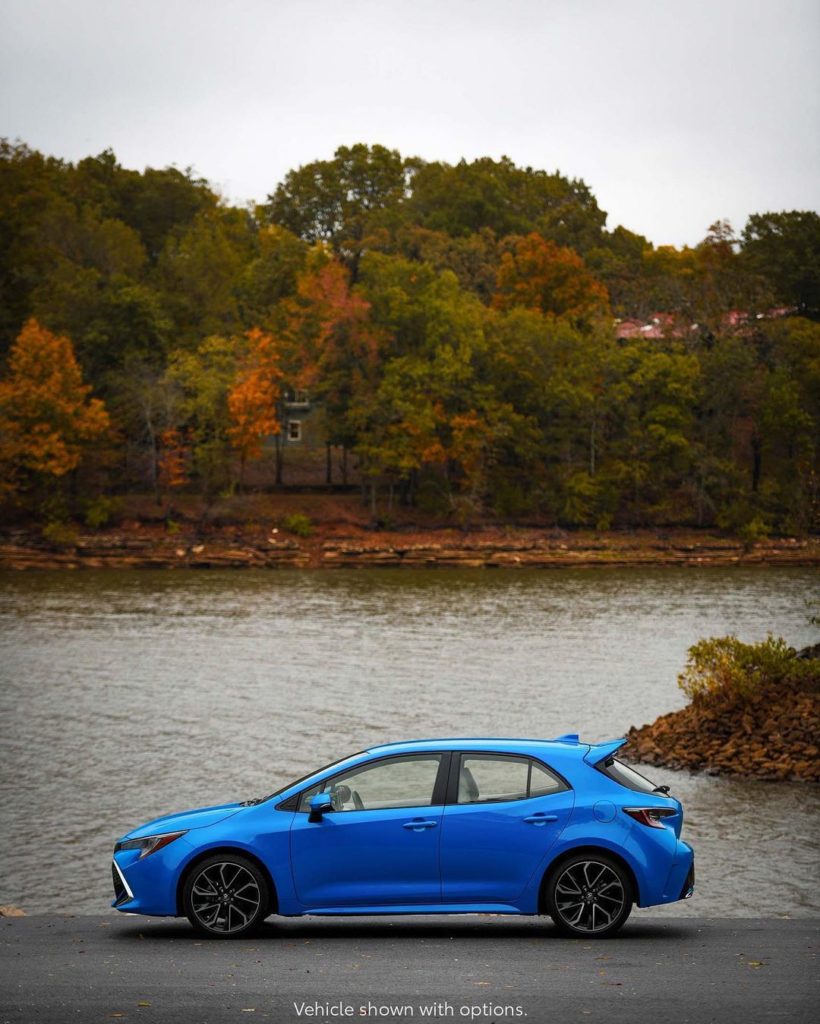Taking in the last of the season's scenery. #Corolla Hatchback #LetsGoPlaces...