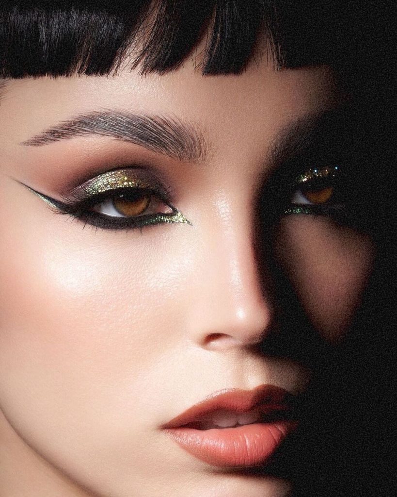SHISEIDO: ’Tis the season to sparkle and shine. @megbenitez dressed lids with POP PowderGe… ’Tis the season to sparkle and shine. @megbenitez dressed lids with POP PowderGe...