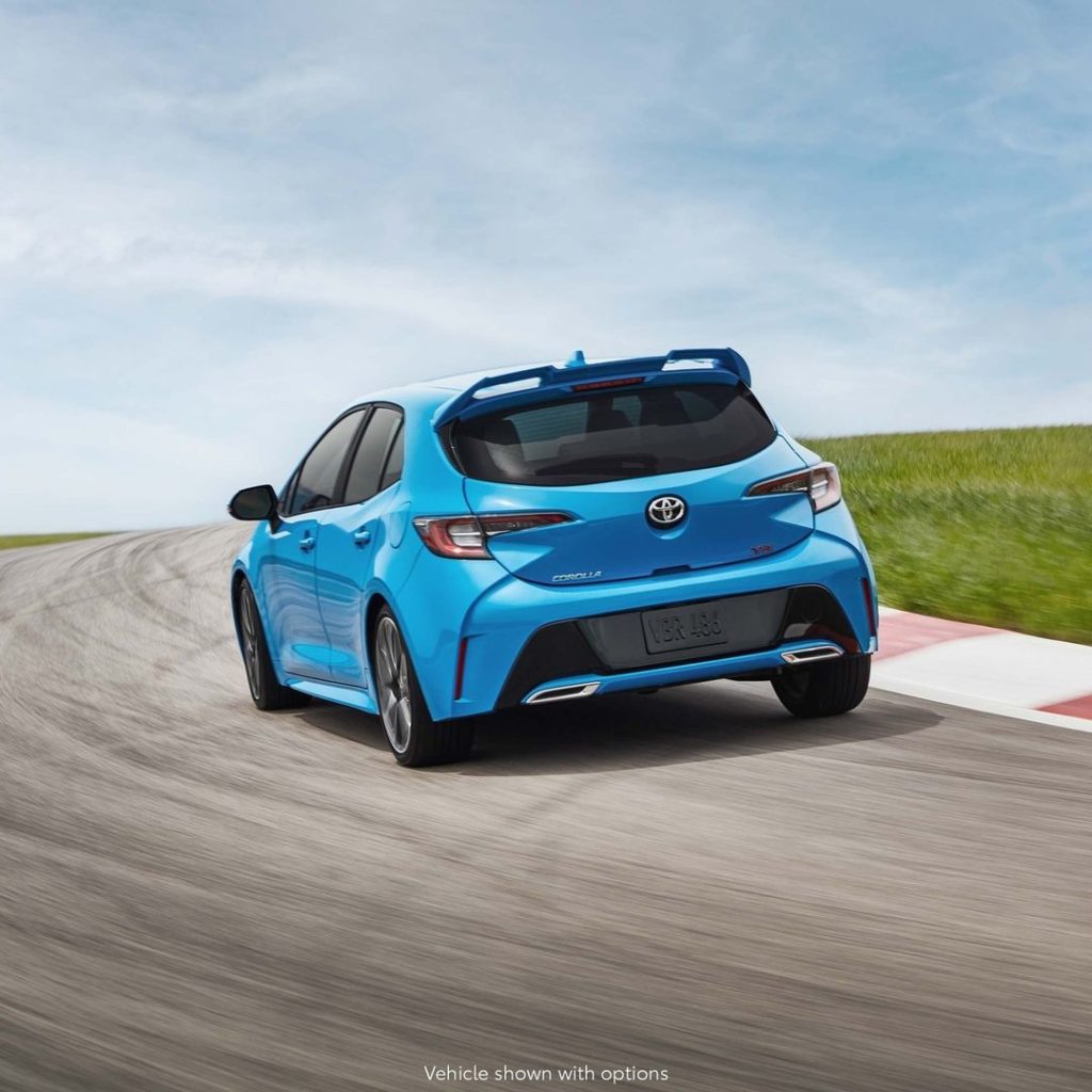 Three pedals. Six forward gears. One incredible driving experience.  #Corolla Ha...