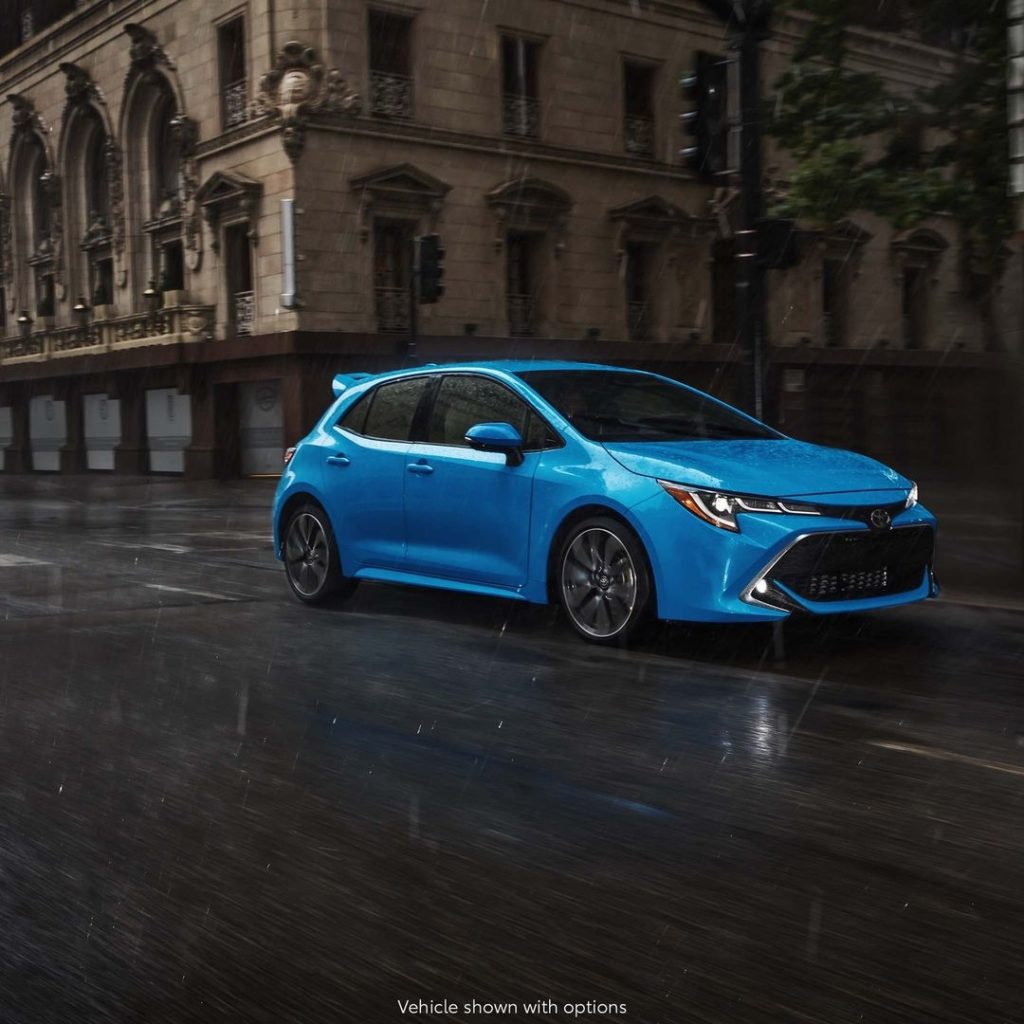 A beauty in blue. #Corolla #LetsGoPlaces...