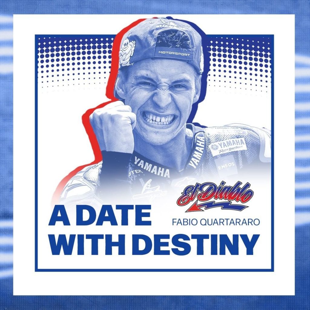 Add @motogp's 'Fabio Quartararo: A Date with Destiny' to your calendar for Tuesd...