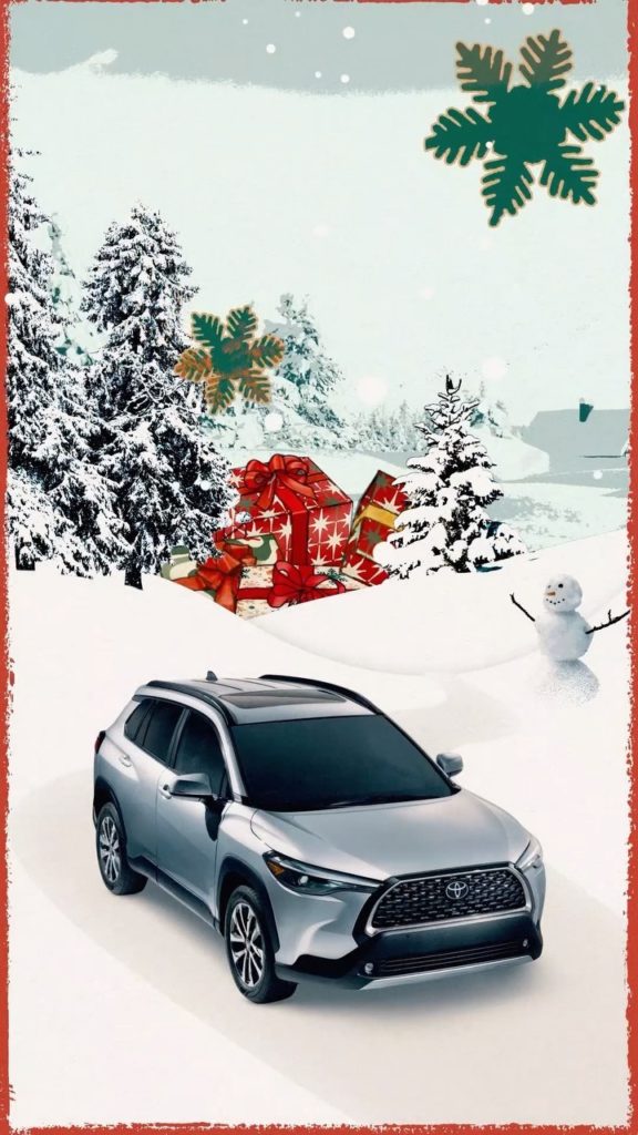 The best way to spread #CorollaCross cheer!  #LetsGoPlaces...