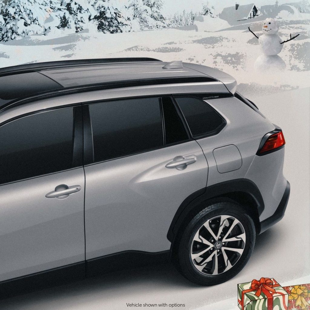 Blaze your own merry way! #CorollaCross #LetsGoPlaces...