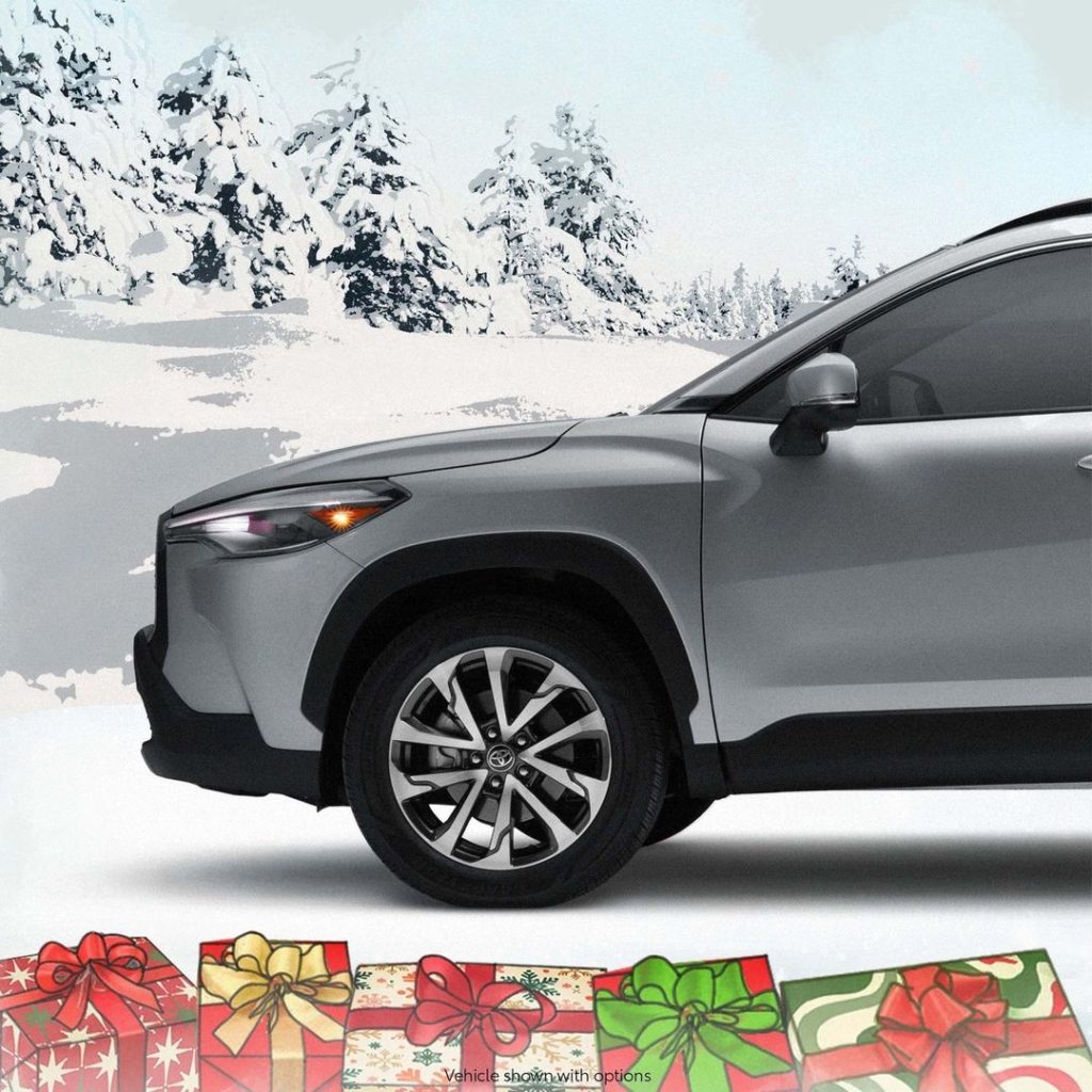 You can check this #CorollaCross twice!  #LetsGoPlaces...
