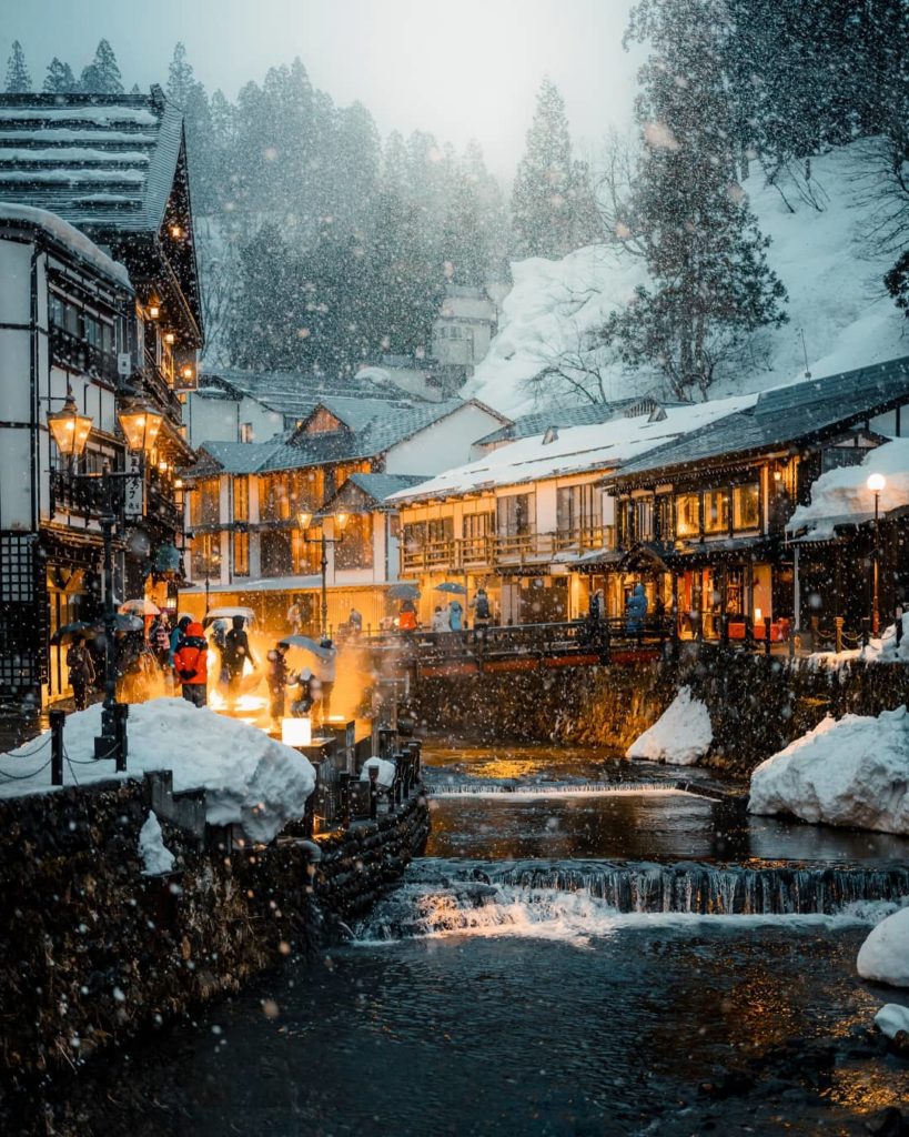 Want to take a trip back in time?  Well, you can at Ginzan Onsen, nestled in the...