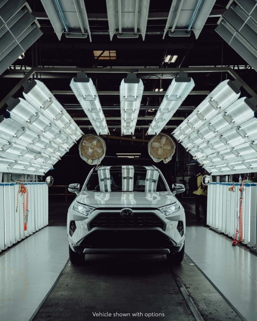 A spotlight on perfection.  #RAV4 #Hybrid #LetsGoPlaces...