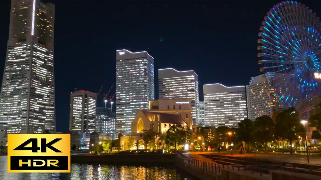 🇯🇵 Night Walk in Yokohama Minato Mirai pt2 – Kanagawa, Japan 2021【4K HDR】 🇯🇵 Night Walk in Yokohama Minato Mirai pt2 - Kanagawa, Japan 2021【4K HDR】